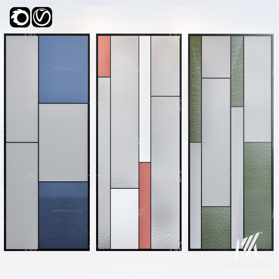 Glass partition